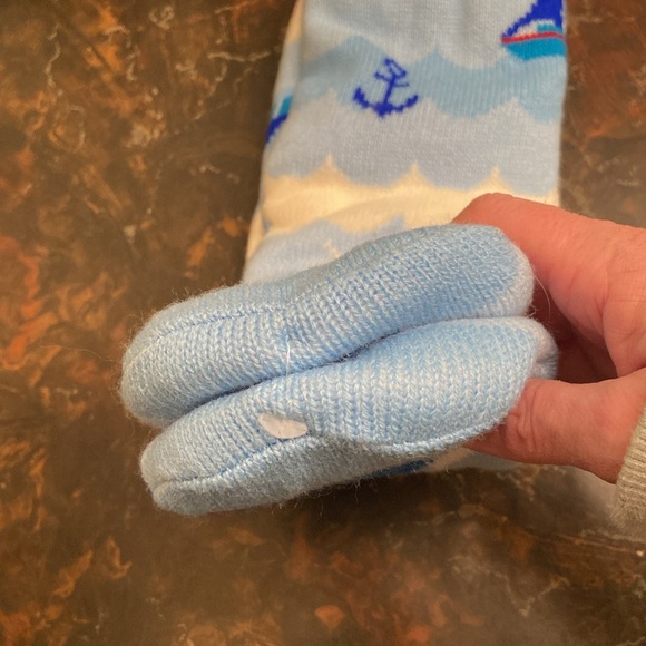 Sherpa Theme Socks Nautical Sail Boats one size fits most Non Slip WARM COZY 🥰 - Picture 7 of 14